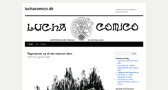 Desktop Screenshot of luchacomico.dk